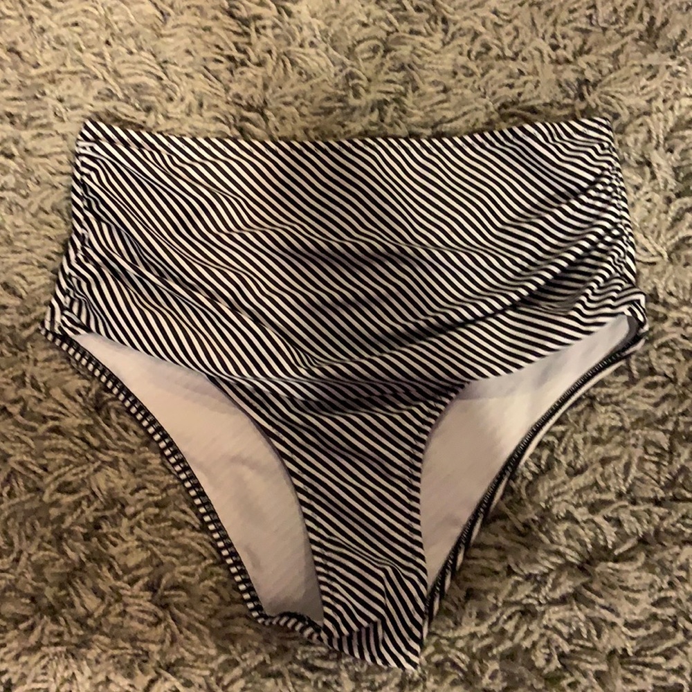 High waisted swim bottom